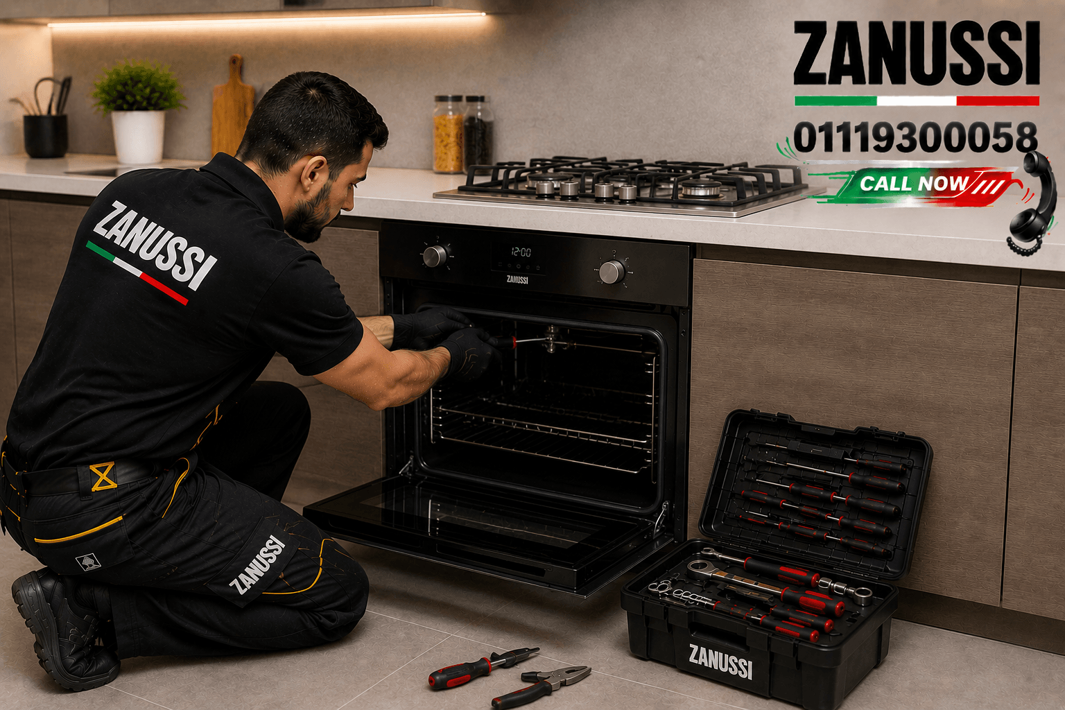 صيانة بوتاجاز زانوسي 01119300058