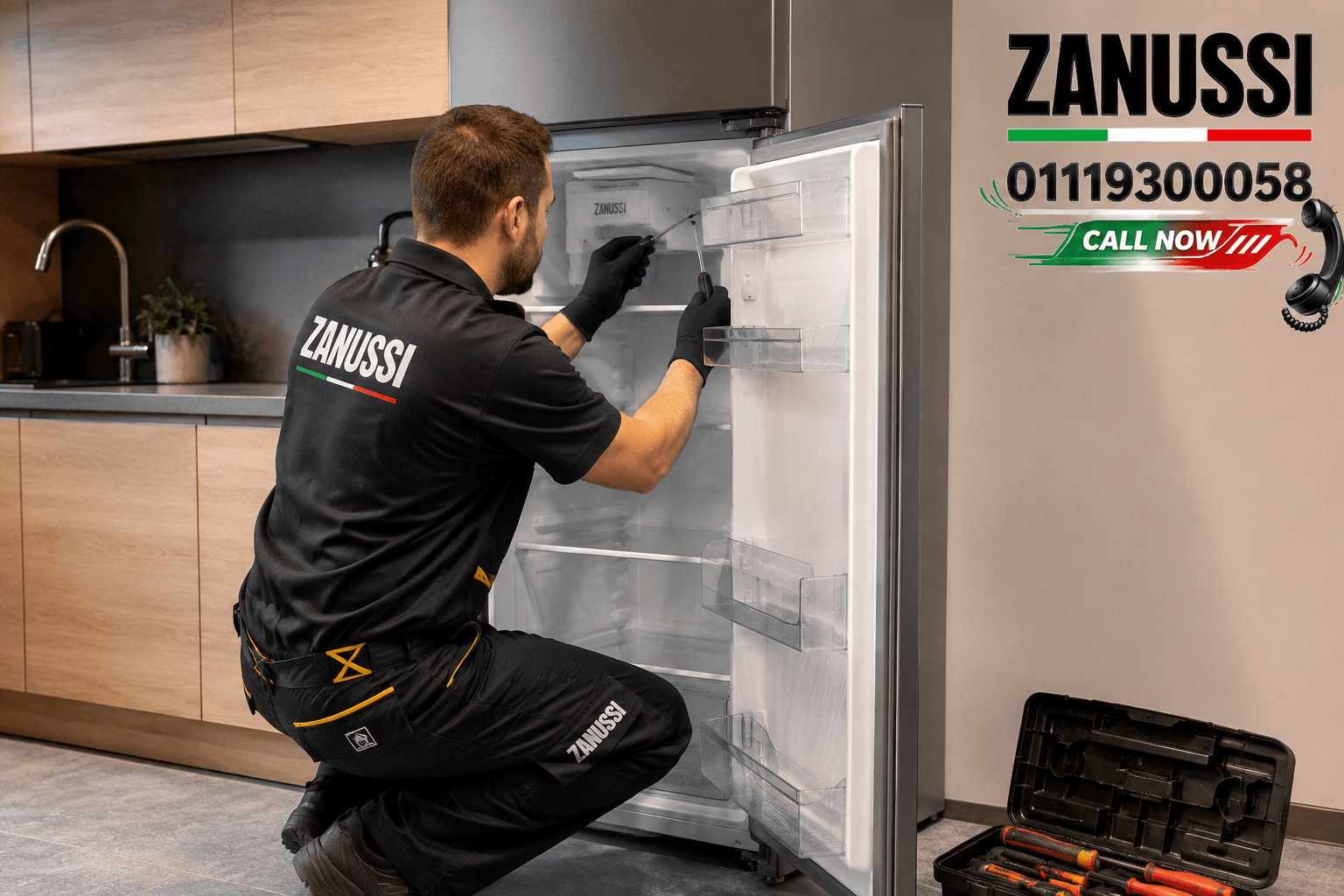 صيانة ثلاجة زانوسي 01119300058