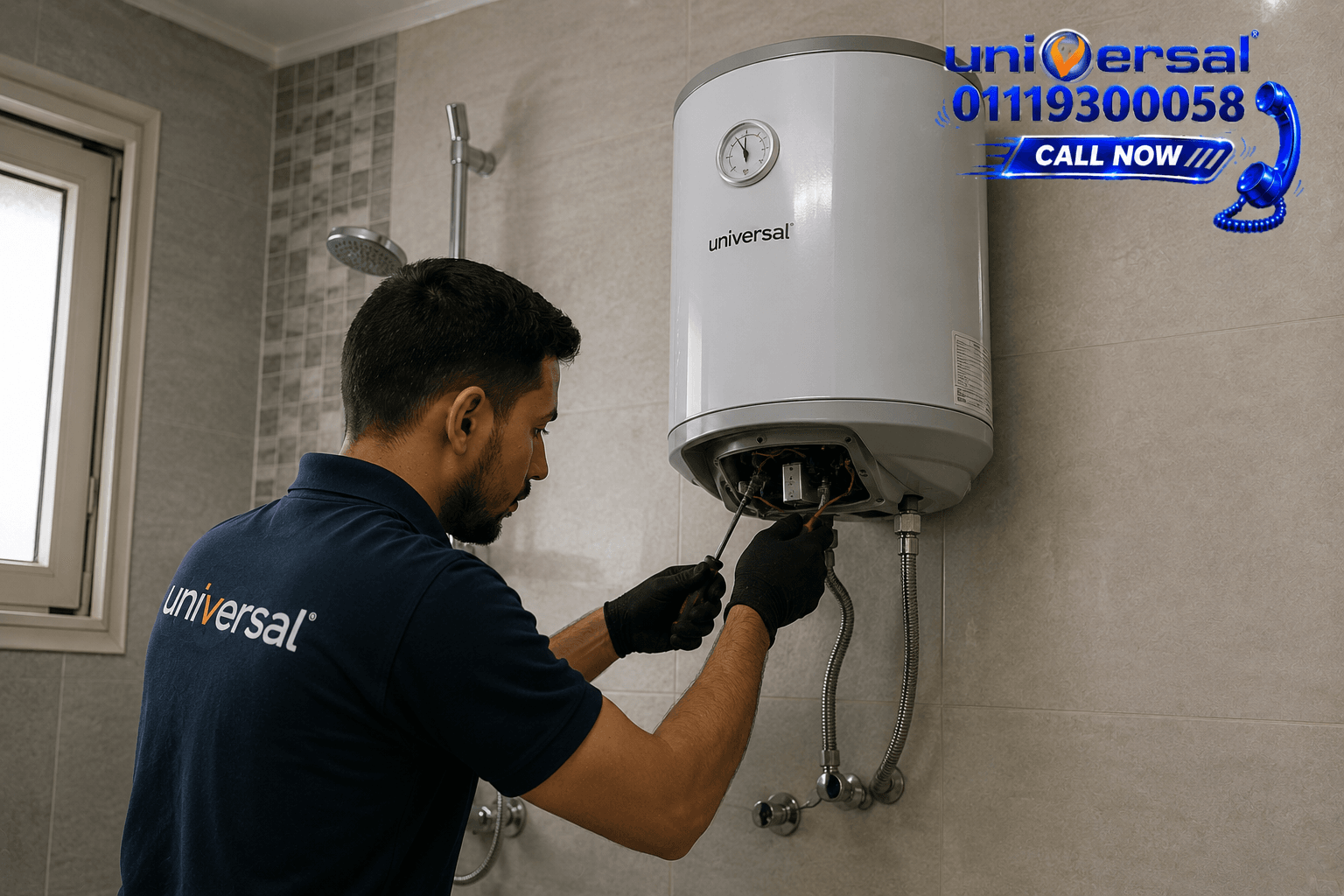 صيانة سخان يونيفرسال 01119300058
