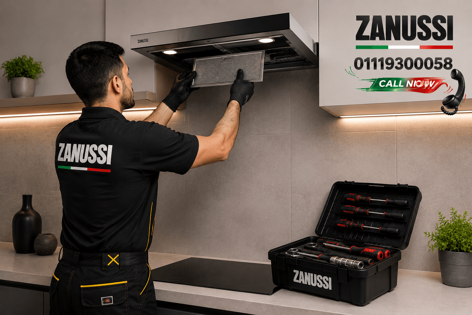 صيانة شفاط زانوسي 01119300058