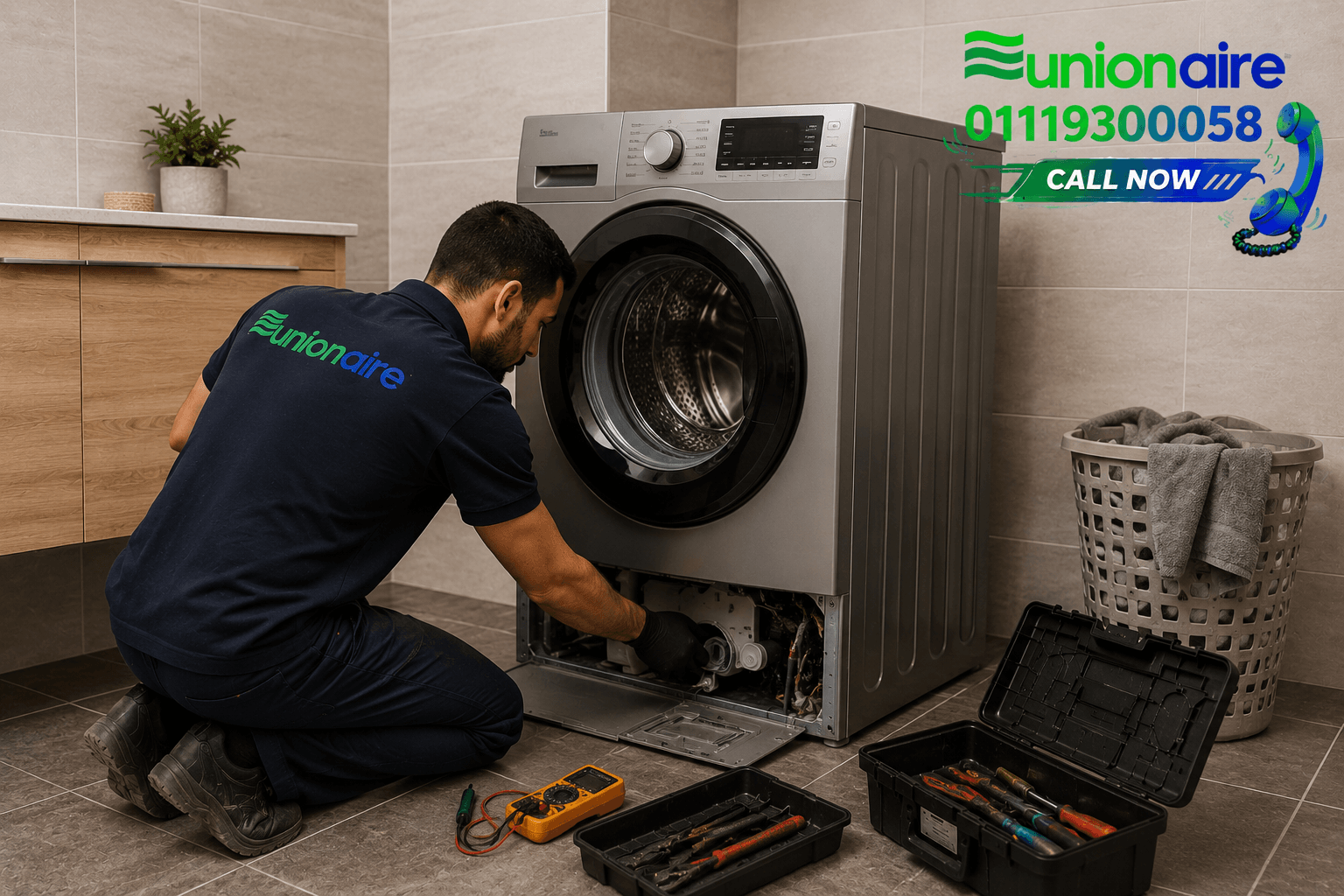 صيانة غسالة يونيون اير 01119300058